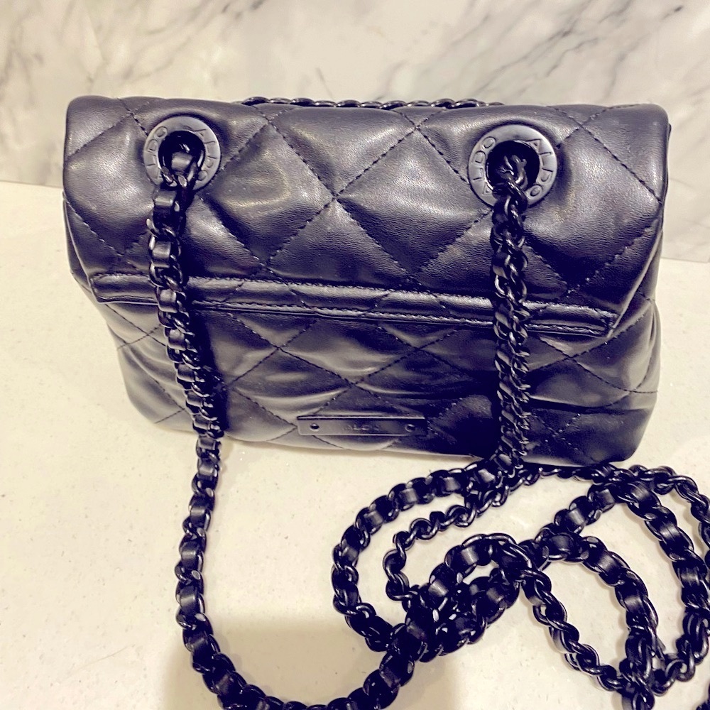 Aldo black chain bag - Picture 3 of 7